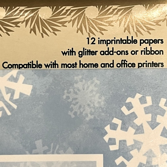 Snowman Lasersheets Printable Paper - Picture 5 of 8